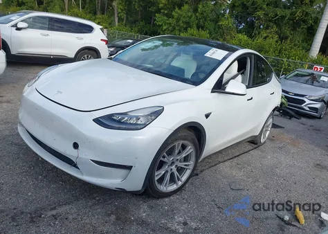 2023 Tesla Model Y Awd/Long Range Dual Motor All-Wheel Drive из США, поврежденный, VIN 7SAYGDEE0PA105157